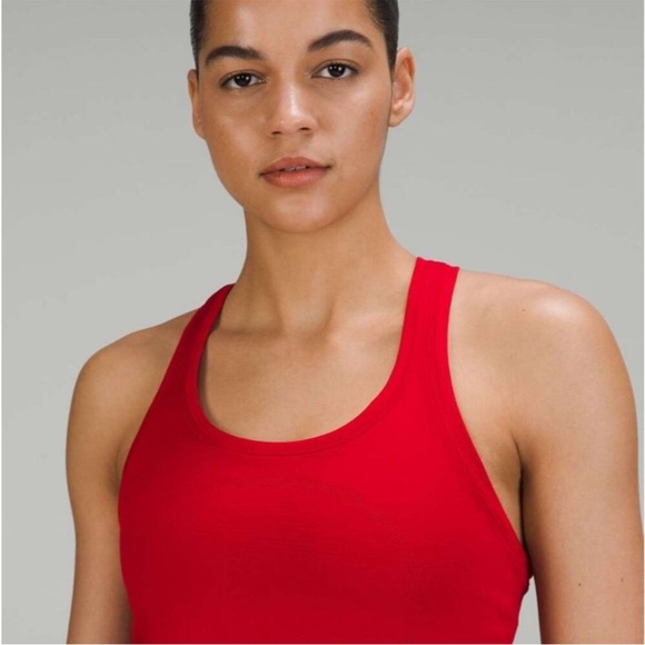 Lululemon Swiftly Tech Racerback Tank Top 2.0 *Race Length | Red | Size: 10 - Picture 4 of 8